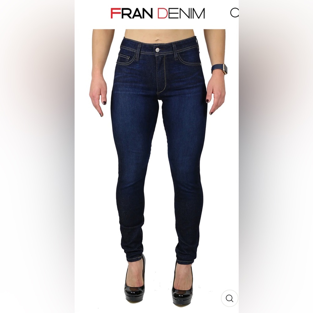 Fran Denim Nicole High Rise Skinny Jeans